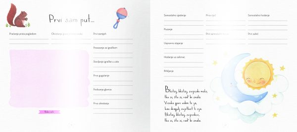 NAŠA BEBA - KNJIGA USPOMENA - Slika 2